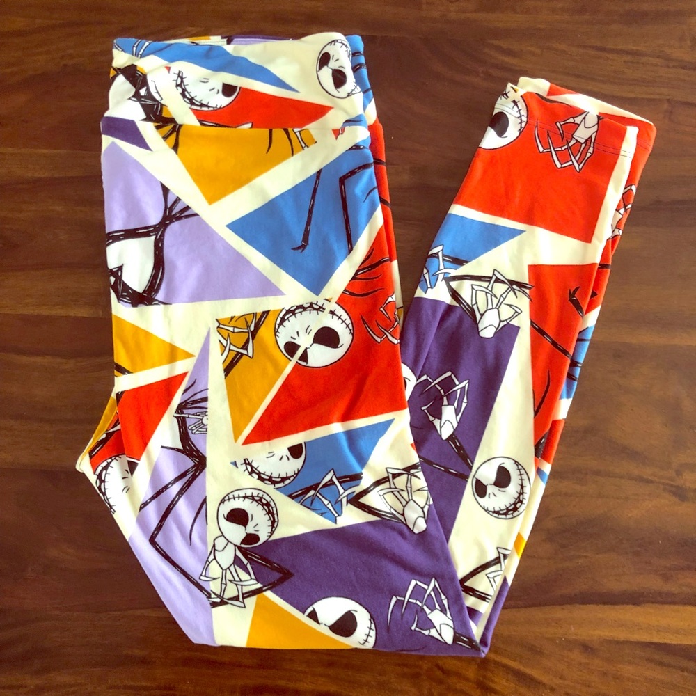 TC LuLaRoe Disney NBC Leggings NWT